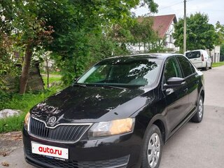 2018 Skoda Rapid I Рестайлинг, чёрный, 860000 рублей, вид 2