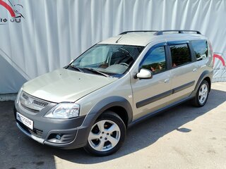 2018 Lada (ВАЗ) Largus Cross I, бежевый, 859000 рублей, вид 2