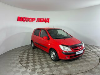2007 Hyundai Getz I Рестайлинг, красный, 515000 рублей, вид 3