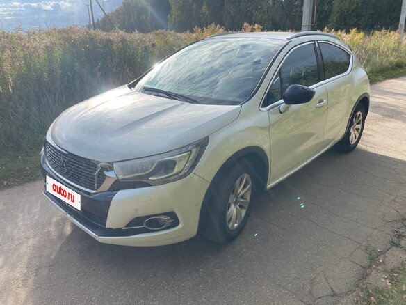 2016 DS 4 Crossback I Рестайлинг, белый, 1100000 рублей