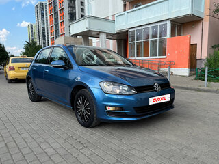 2013 Volkswagen Golf VII, синий, 945000 рублей, вид 3
