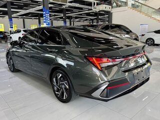 2023 Hyundai Elantra N Line VII (CN7) Рестайлинг, чёрный, 1340000 рублей, вид 4