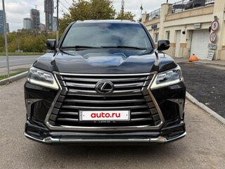 2019 Lexus LX 570 III Рестайлинг 2, чёрный, 11700000 рублей, вид 3