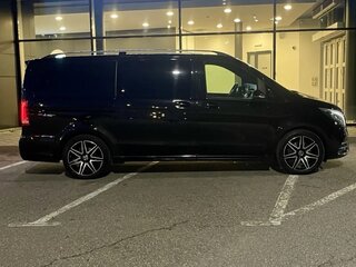 2019 Mercedes-Benz V-Класс Long 300 d длинный III (W447) Рестайлинг, чёрный, 5700000 рублей, вид 2