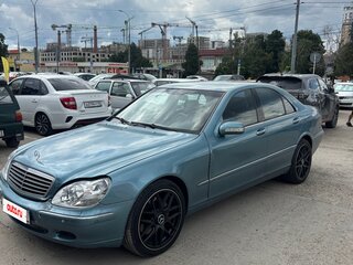 2002 Mercedes-Benz S-Класс 320 IV (W220), голубой, 470000 рублей, вид 1
