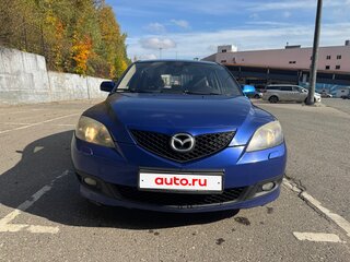 2008 Mazda 3 I (BK) Рестайлинг, синий, 500000 рублей, вид 2