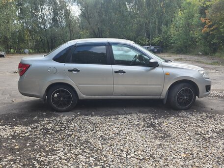 2017 Lada (ВАЗ) Granta I, серебристый, 390000 рублей, вид 5