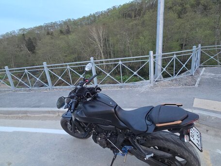 2017 Yamaha MT-07 (FZ-07), чёрный, 800000 рублей, вид 3
