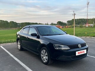 2013 Volkswagen Jetta VI, чёрный, 850000 рублей, вид 3