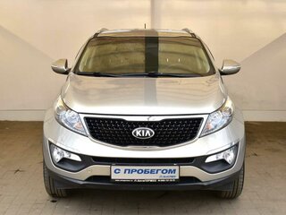 2014 Kia Sportage III Рестайлинг, серебристый, 1230000 рублей, вид 2