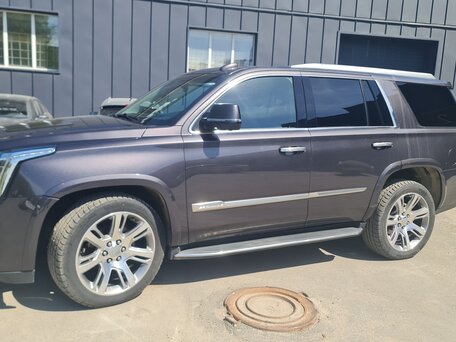2016 Cadillac Escalade ESV IV, серый, 4200000 рублей, вид 4