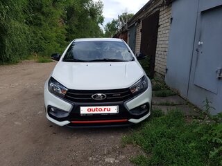 2019 Lada (ВАЗ) Vesta Sport I, белый, 1400000 рублей, вид 1