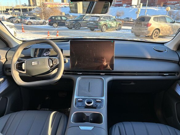 2025 Geely EX5 Гибрид EM-i, синий - вид 10