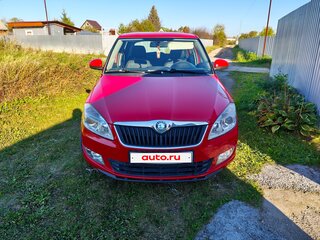 2010 Skoda Fabia II Рестайлинг, красный, 430000 рублей, вид 1