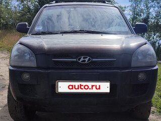 2008 Hyundai Tucson I, чёрный, 730000 рублей, вид 2