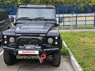 2008 Land Rover Defender 90 I Рестайлинг, чёрный, 2200000 рублей, вид 2