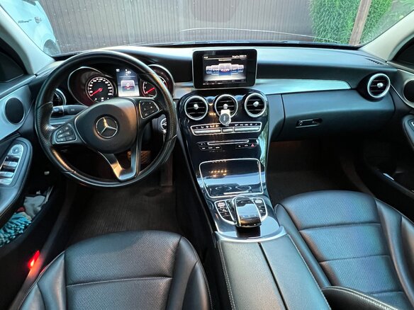 2014 Mercedes-Benz C-Класс 180 IV (W205), синий, 1500000 рублей - вид 13