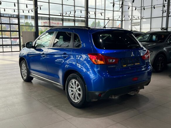 2014 Mitsubishi ASX I Рестайлинг, синий - вид 6
