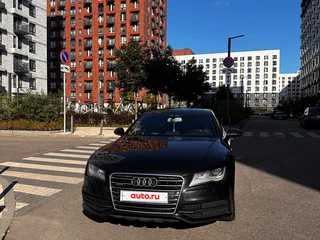 2014 Audi A7 I (4G) Рестайлинг, чёрный, 2450000 рублей, вид 1
