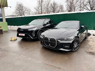 2021 BMW 4 серии 420i G22, G23, G26, чёрный, 4999999 рублей, вид 4