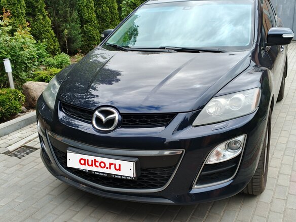 2010 Mazda CX-7 I Рестайлинг, синий, 1000000 рублей