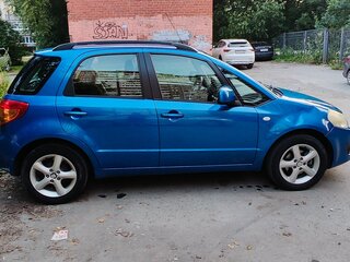 2009 Suzuki SX4 I (Classic), синий, 630000 рублей, вид 4