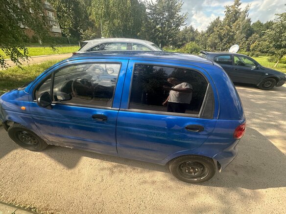2011 Daewoo Matiz I Рестайлинг, синий - вид 4
