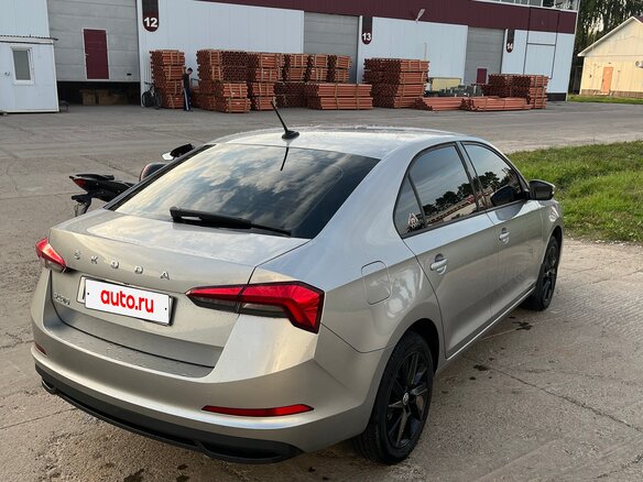 2020 Skoda Rapid II, серый, 1450000 рублей - вид 1