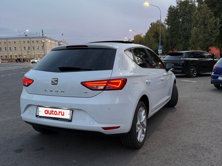 2013 SEAT Leon III, белый, 1150000 рублей, вид 4