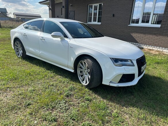2011 Audi A7 I (4G), белый - вид 2