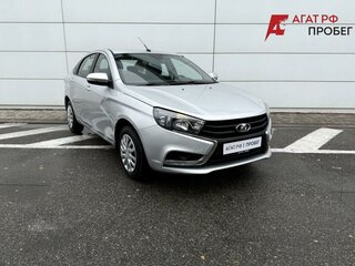 2017 Lada (ВАЗ) Vesta I, серебристый, 850000 рублей, вид 3