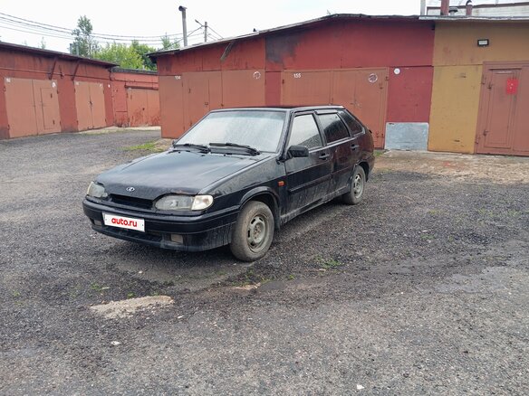 2009 Lada (ВАЗ) 2114, чёрный - вид 1