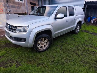 2011 Volkswagen Amarok I, серебристый, 1350000 рублей, вид 1