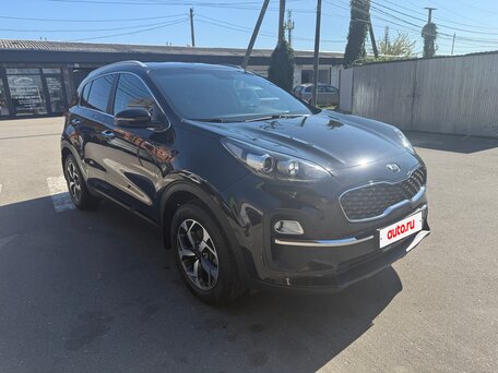 2021 Kia Sportage IV Рестайлинг, чёрный, 2750000 рублей, вид 3