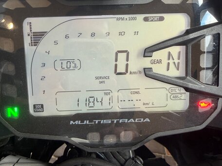 2017 Ducati Multistrada 950, красный, 780000 рублей, вид 4