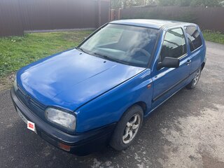 1993 Volkswagen Golf III, синий, 80000 рублей, вид 3