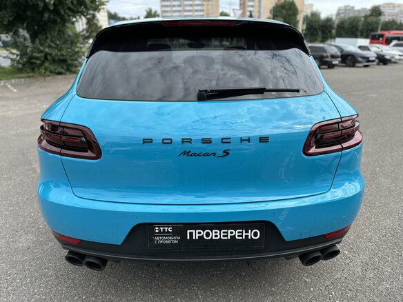 2017 Porsche Macan S I, голубой - вид 5