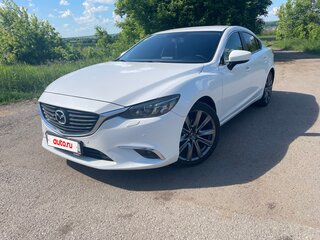 2017 Mazda 6 III (GJ) Рестайлинг, белый, 1200000 рублей, вид 4