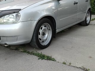 2013 Lada (ВАЗ) Kalina I, серебристый, 360000 рублей, вид 2