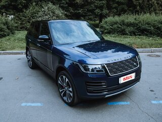 2019 Land Rover Range Rover Long IV Рестайлинг, голубой, 9750000 рублей, вид 2