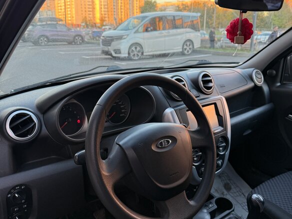 2015 Lada (ВАЗ) Granta I, коричневый, 349000 рублей - вид 10