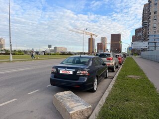 2008 Saab 9-3 II Рестайлинг, синий, 1150000 рублей, вид 4