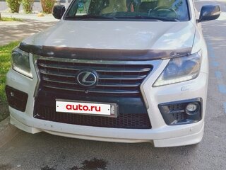 2015 Lexus LX 570 III Рестайлинг, белый, 5150000 рублей, вид 1