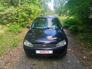 2010 Lada (ВАЗ) Kalina I, чёрный, 150000 рублей, вид 2