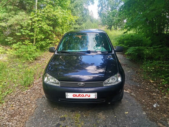 2010 Lada (ВАЗ) Kalina I, чёрный, 145000 рублей - вид 1