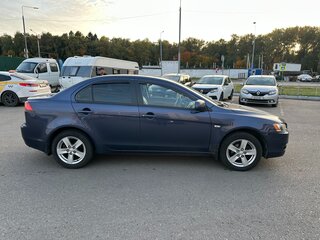 2008 Mitsubishi Lancer X, синий, 770000 рублей, вид 4