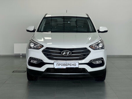 2015 Hyundai Santa Fe III Рестайлинг, белый, 2330000 рублей, вид 2