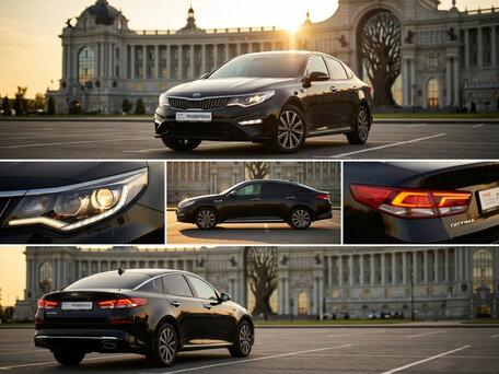 2019 Kia Optima IV Рестайлинг, чёрный, 1860000 рублей, вид 1