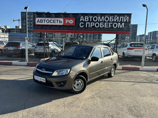 2015 Lada (ВАЗ) Granta I, коричневый, 430000 рублей, вид 3