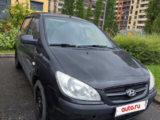2008 Hyundai Getz I Рестайлинг, чёрный, 359000 рублей, вид 2
